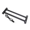 Towel Warmer Heated Rack Bathroom Wall Mounted Electric Dryer Non Punching Hardwired US Plug