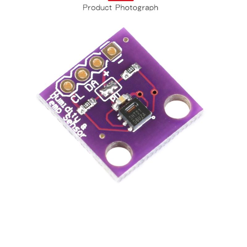 Sht31 Sht30 Датчик Температуры и Влажности Sht31-D Модуль Микроконтроллер Iic I2C Breakout Погода 3V 5V Совместимый Для Arduono