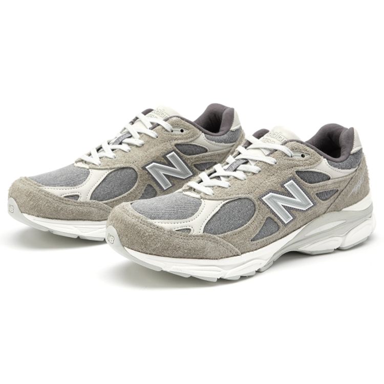 New Balance 990v3 Сделано в США Кроссовки унисекс из слоновой кожи Светло-коричневые M990LV3
