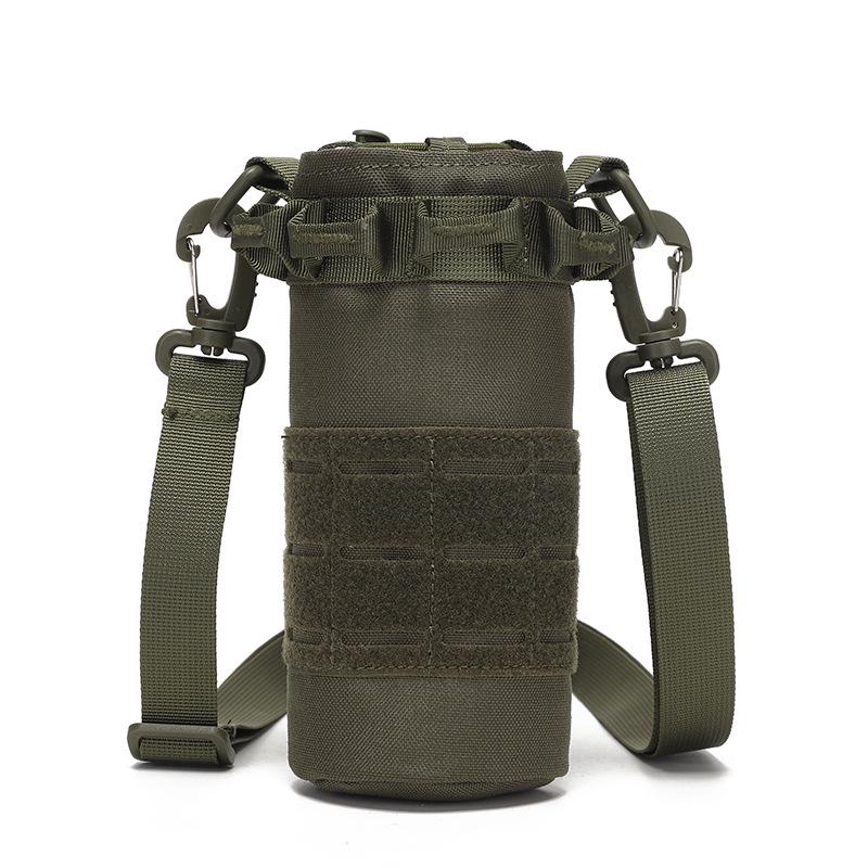 Тактическая камуфляжная сумка для бутылок с водой Molle: Держатель для велосипеда и пояса