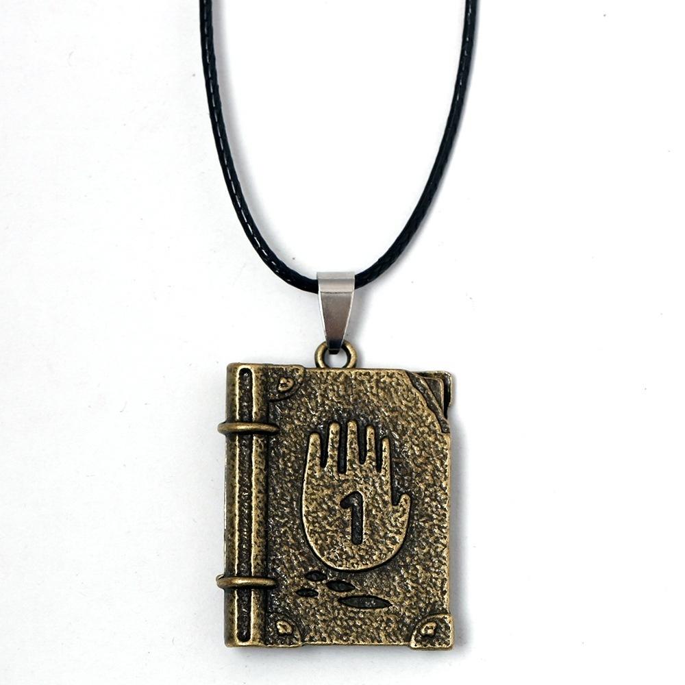 Кулон-ожерелье Дневник для мужчин и женщин Винтажный Чокер Аксессуары для фанатов