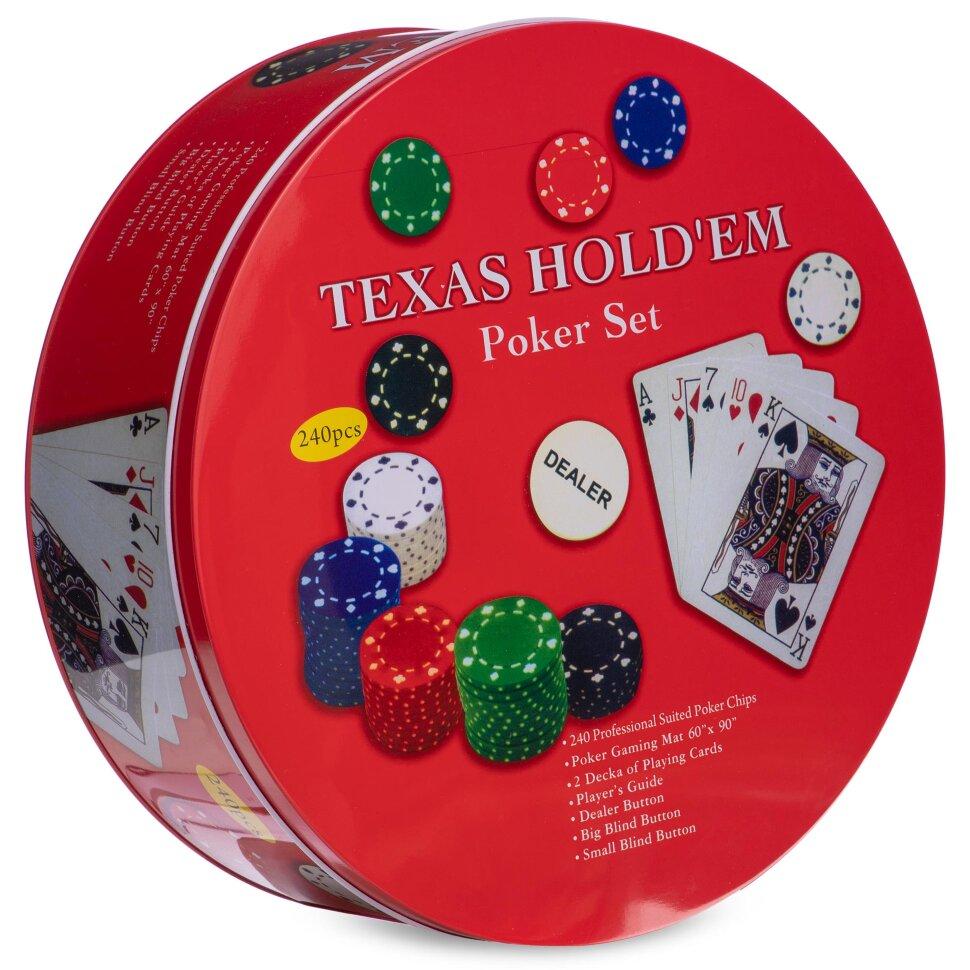 Board Game Poker, Poker Set IG-6616 240 Chips