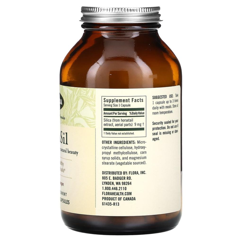 Flora Florasil, 180 Veggie Capsules