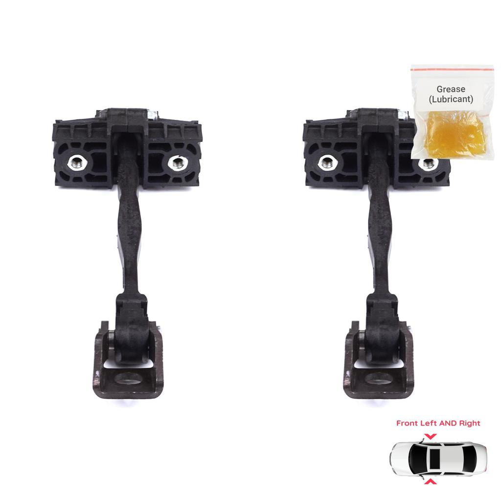 EDP1436-1 2 Pieces Front Door Stop Check Assy Limiter Strap for VW T-Roc A11 D11 2017-On 5-Door 2GA837249A 2GA837249B
