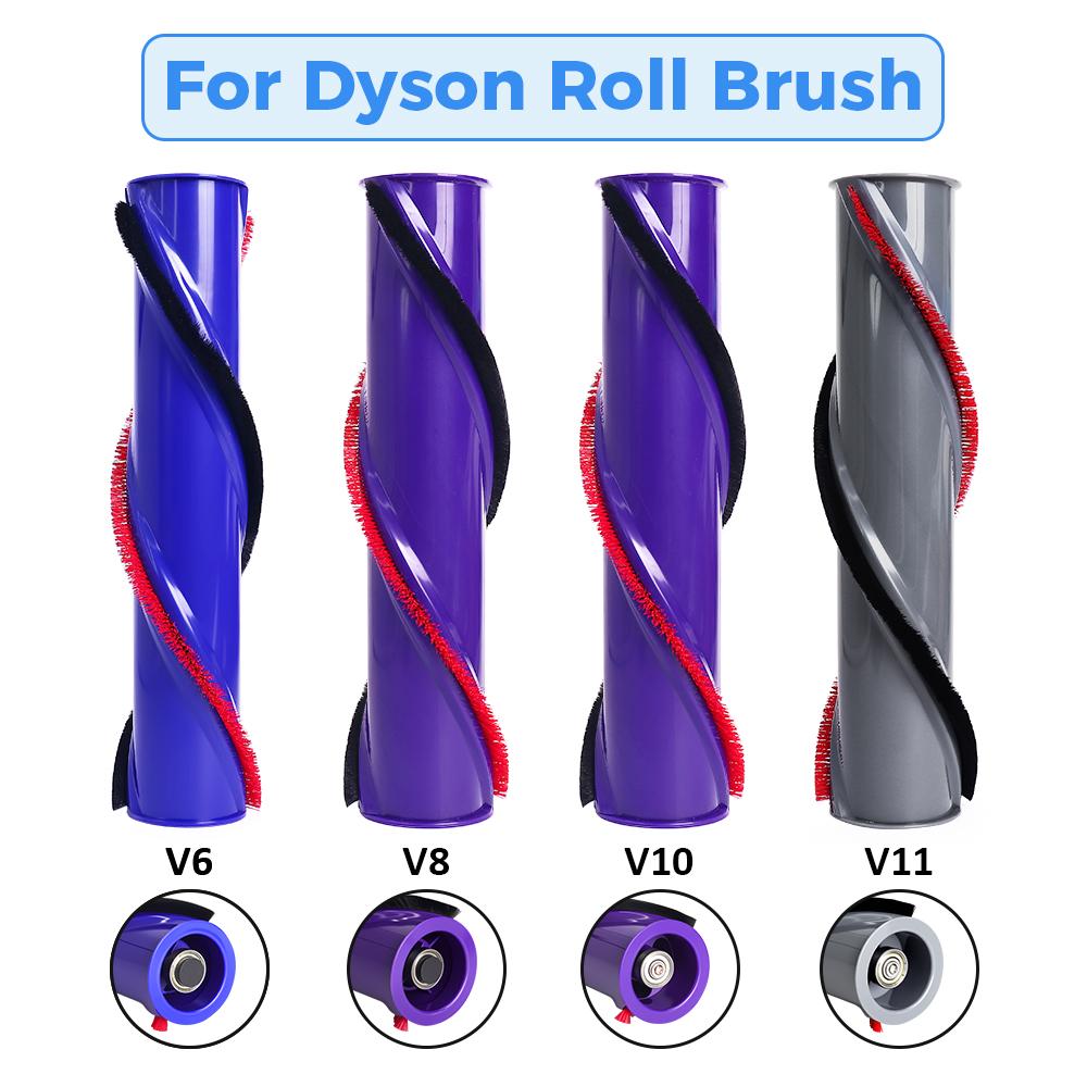 Brush Roll For Dyson V6 V8 V10 V11 Cordless Vacuum Cleaner Replacement Brushroll Electric Brush Head Roller Bar Roller Bar 966821-01 Part