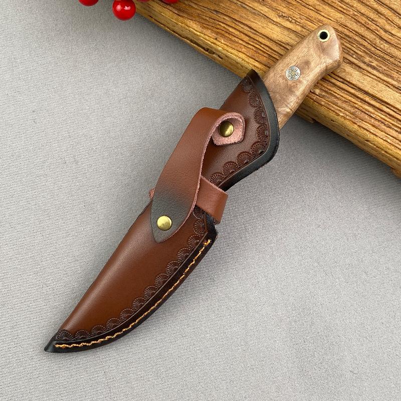 Damascus Knife Boning Meat Cutting Fruit Vegetables Kitchen Knives Damascus Steel Wooden Handle Utility Knives Chef Cooking Tool