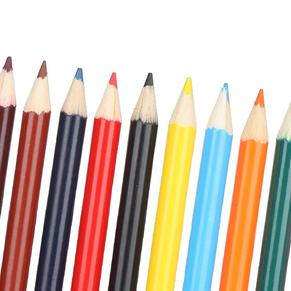 Wood Colored Pencils 12 Colors Sketching Color Pencils Art Pencils Office Casual Doodling
