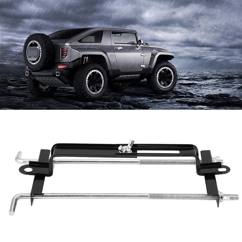 Adjustable Crossbar Battary Hold Down Bracket Holder for Car SUV