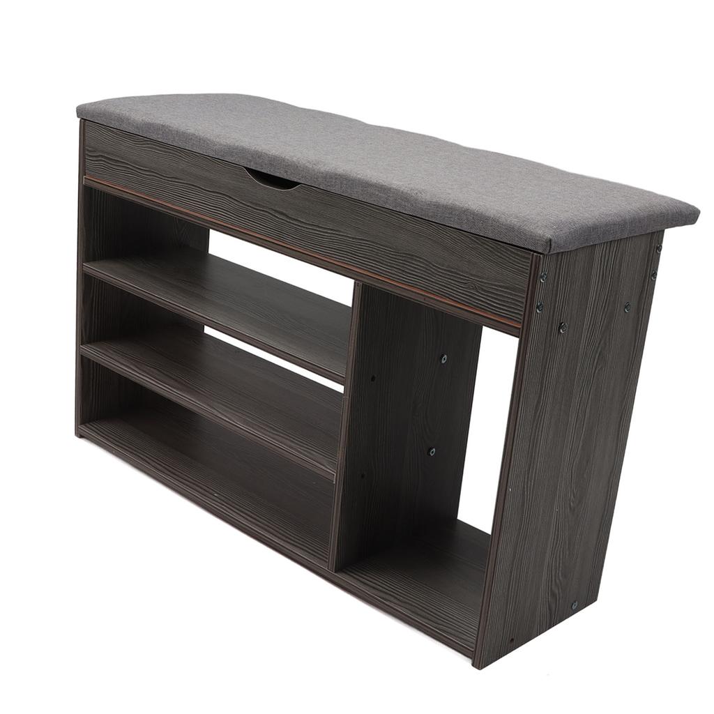 Банкетка для хранения обуви Скандинавский стиль Минимализм Современный Многослойный Большая вместимость Банкетка для хранения в прихожей Стойка для обуви