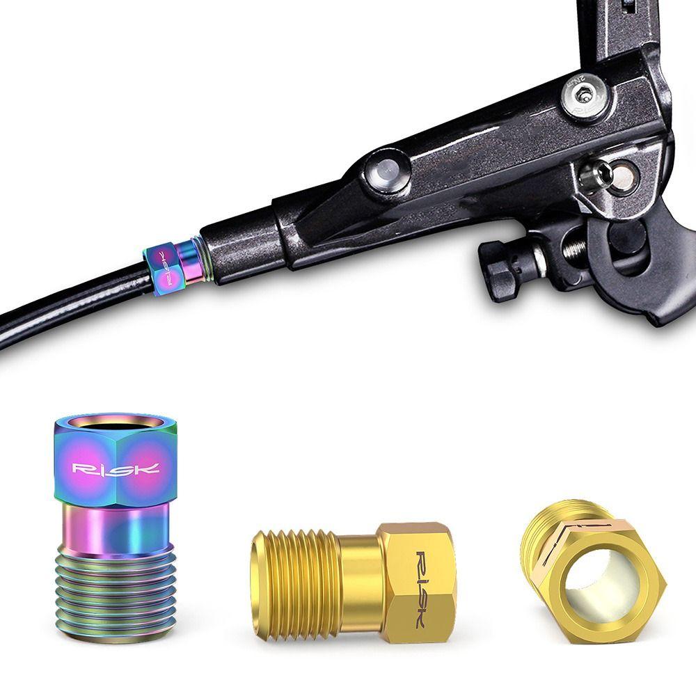 1 Set M4/M6/M8 Bicycle Oil Disc Screws Titanium Alloy Disc Brake Screws Cycling Supplies