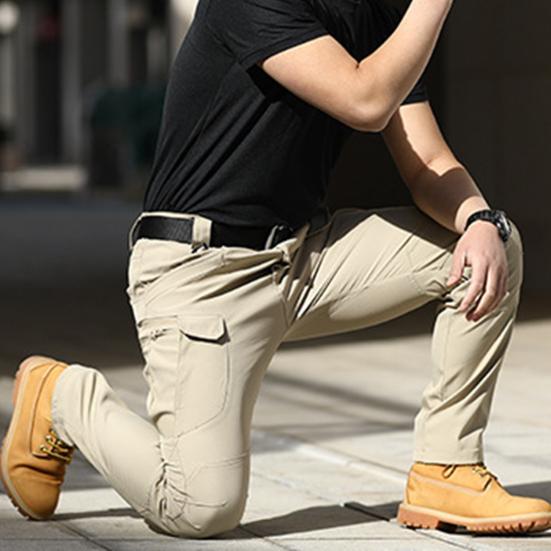 Мужские тактические брюки, водонепроницаемые, многокарманные, быстросохнущие, рабочие брюки для походов, рыбалки, кемпинга и отдыха на природе