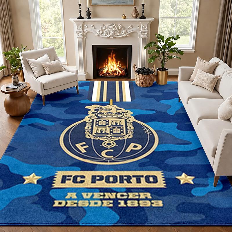 FC Porto Carpet Door Mat for Living Room or Bedroom Protective Mat Under Chair Office Decoration Christmas Gift Birthday Present