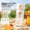 Wireless Blender for Healthy Drinks Portable Personal Cup, 480ml Capacity USB Rechargeable Juicer, Compact Smoothie Maker 35 Second Fast Juicing