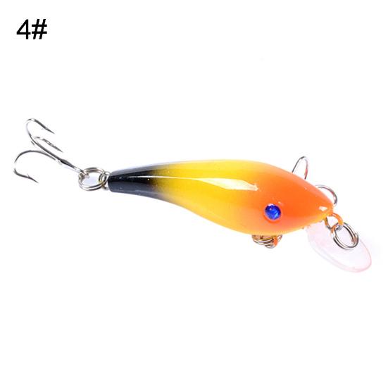 Спортивный аксессуар MUQZI, 5,7 см, 4,4 г, 3D искусственная рыболовная приманка, реалистичная жесткая приманка, воблер гольяна, приманка для плавания