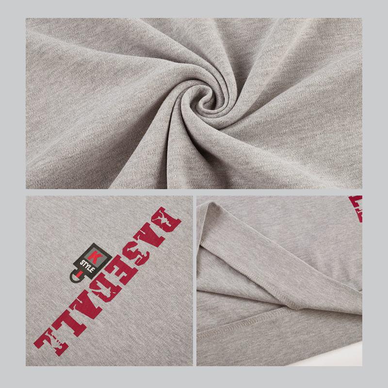 Женские пижамные костюмы с длинным рукавом Sprinf Осенний спортивный костюм Пижамы Повседневная свободная зимняя домашняя одежда Плюс размер M-5XL Пуловер с круглым вырезом Хлопок