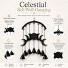 Moon Star Halloween Wind Chimes Spider Garden Patio Decoration Decorative Wind Chime  Garden