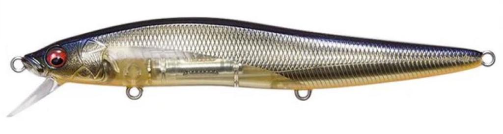 Megabass Воблер плавающий Vision 110 Oneten LBO M Champagne Kinkuro (4400)