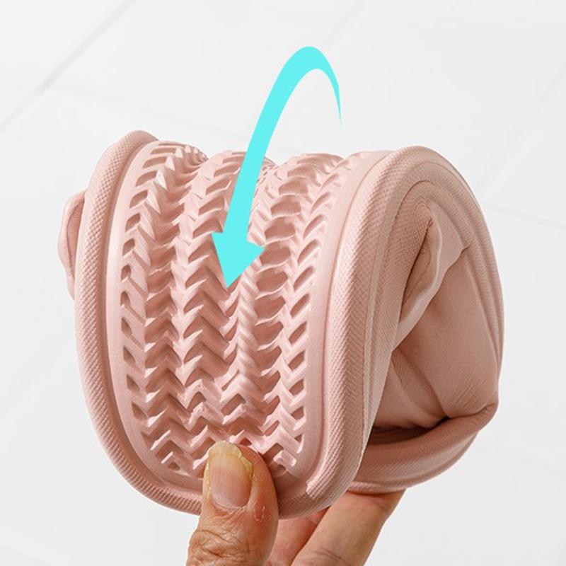 Fashion Indoor Home Soft Sole Cloud Slippers Women Summer Beach Thick Platform Female Flip Flops Eva Non Slip Sandals for Bathroom Slide