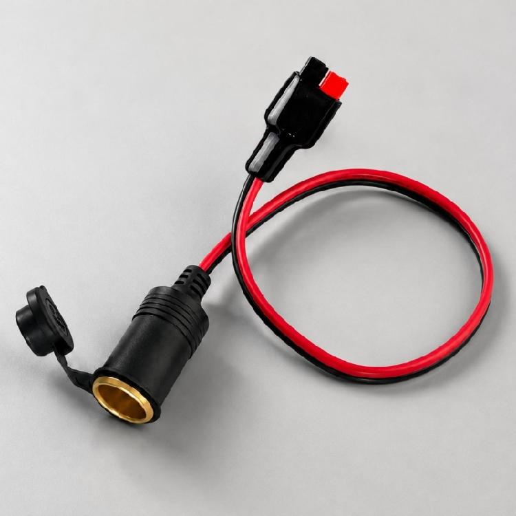 Автомобильный кабель питания, 12AWG, от прикуривателя к разъемам 45А, шнур питания для подключения к транспортным средствам