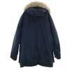 Woolrich Made In Moldova Arctic Parker S Navy ARCTIC PARKA Raccoon Fur Men's Used