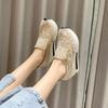 Fashion 2025 Aesthetic Summer Wedge Heel Ladies Footwear Y2k Fashion Walking On Offer Daily Routine Deals Stylish Original Women's Shoes