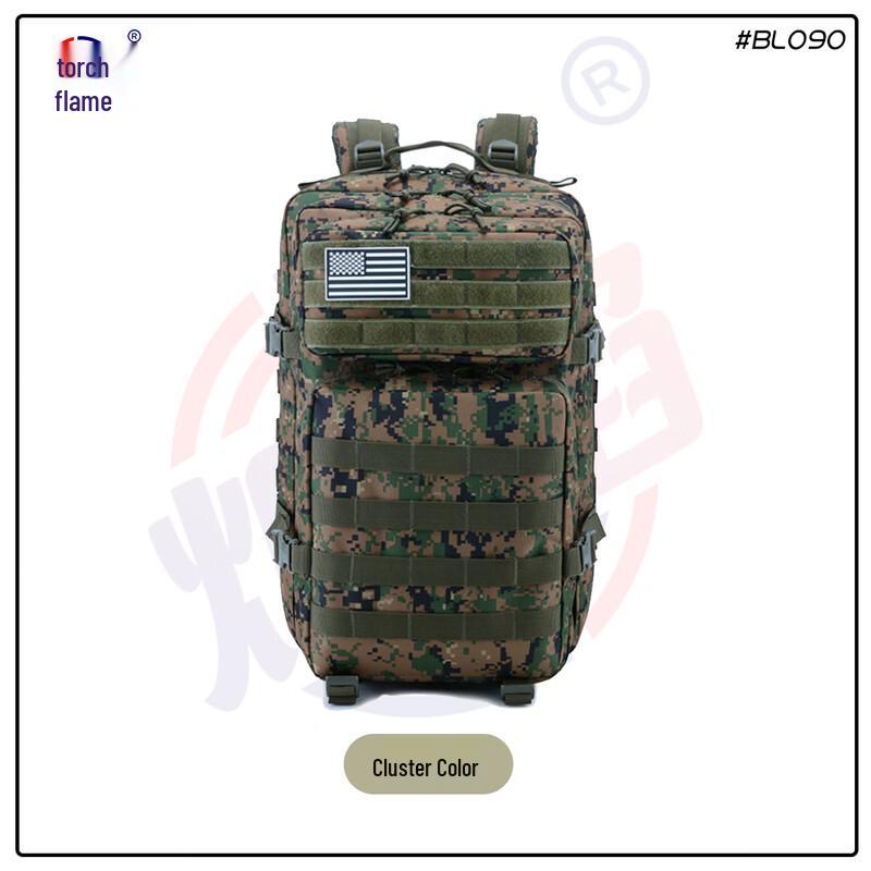 Torch Flame Outdoor Tactical Camouflage Backpack