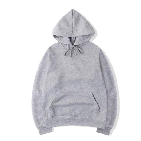 Модный пустой свитер, однотонный теплый модный простой флисовый пуловер с уличным ветром, свитер