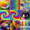 5d Алмазная картина с полной дрелью, красочный пейзаж, Алмазная мозаика, вышивка, картина из стразов, украшение для дома