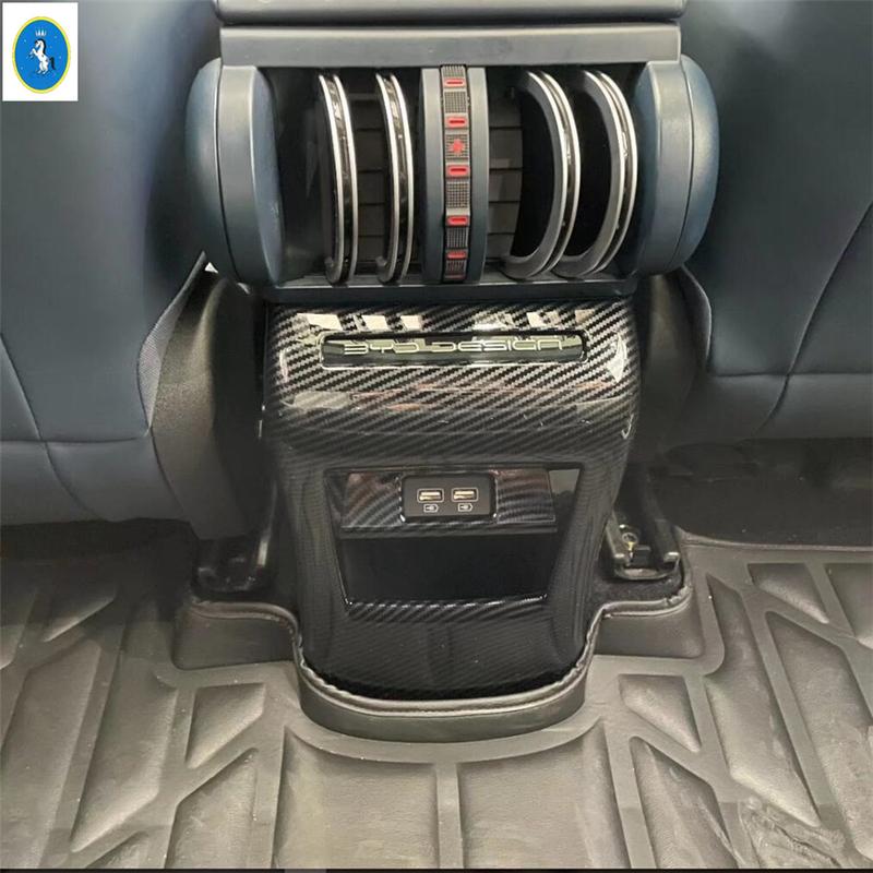 Накладка на динамик двери / воздуховод на приборной панели / панель переключения передач из углеродного волокна для BYD Atto 3 Yuan Plus - 2024 Салон автомобиля