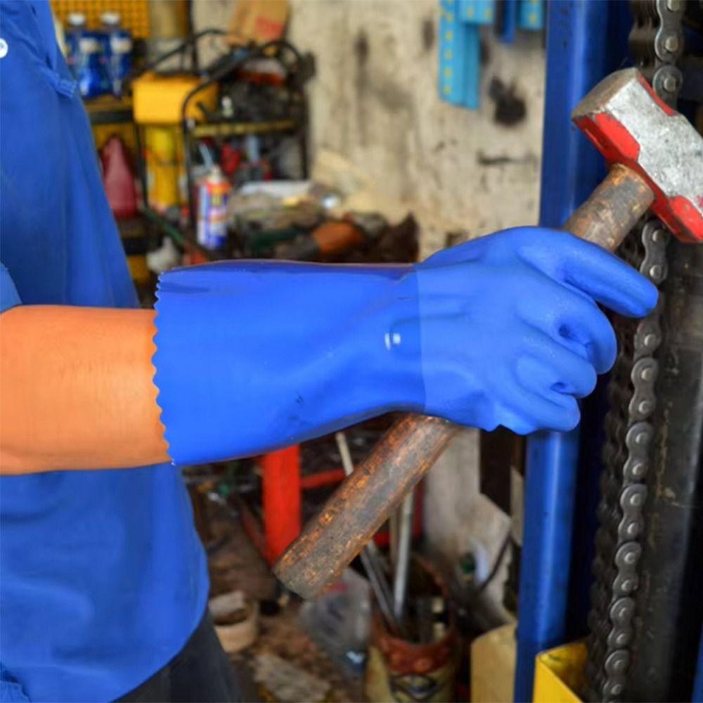 Wear-resistant Industrial Gloves PVC Work Gloves Durable Labor Protection Gloves