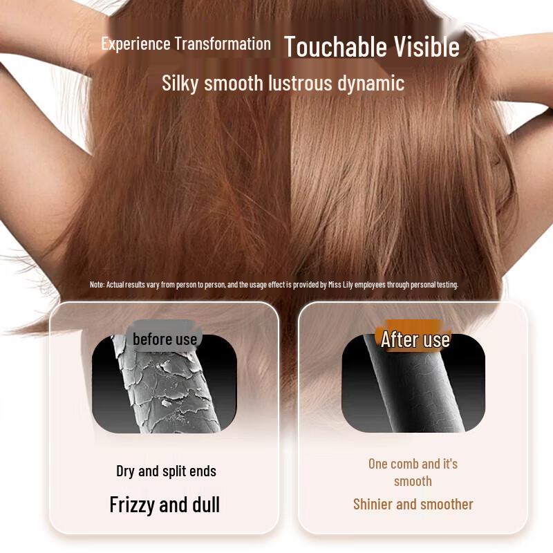 Мисс Лилли Кератиновая Разглаживающая Маска для Волос