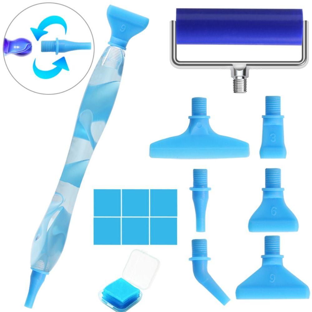 Replace Pen Head Cross Stitch Resin Pen Point Drill Pens Resin Diamond Painting Pen Plastic Heads