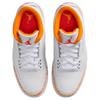 Jordan Air Jordan 3 Винтажные Баскетбольные Кроссовки Женские Бело-Оранжевые CK9646-101