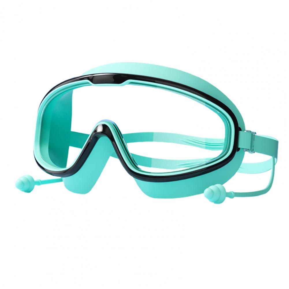 Детские плавательные очки, большие плавательные очки с защитой от запотевания, очки для бассейна для детей 3-16 лет