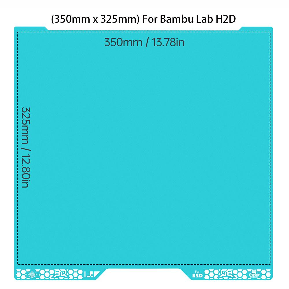 BIGTREETECH BIQU Cryogrip P2S Panda Glacier/Frostbite Двусторонняя пружинная сталь Для 3D-принтера Bambu Lab A1 P1S P1P Bambulab A1 X1