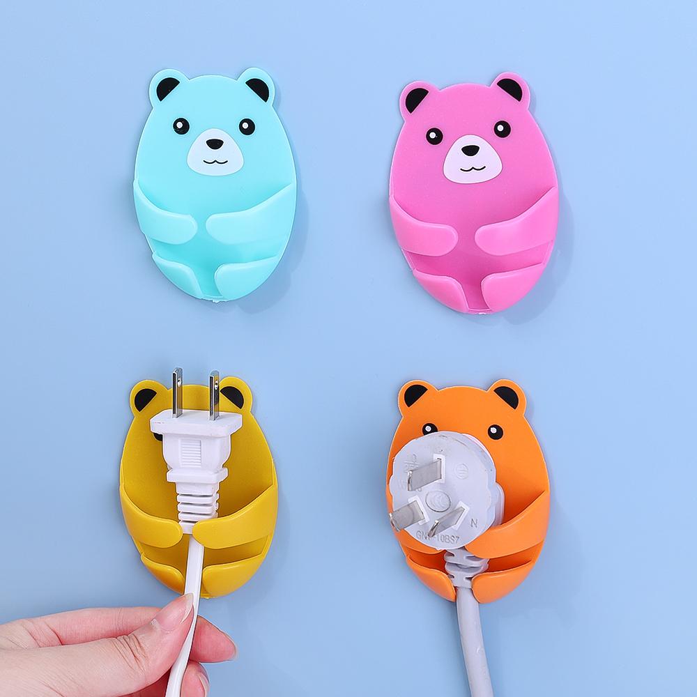 2PCS Bear Plug Storage Hook