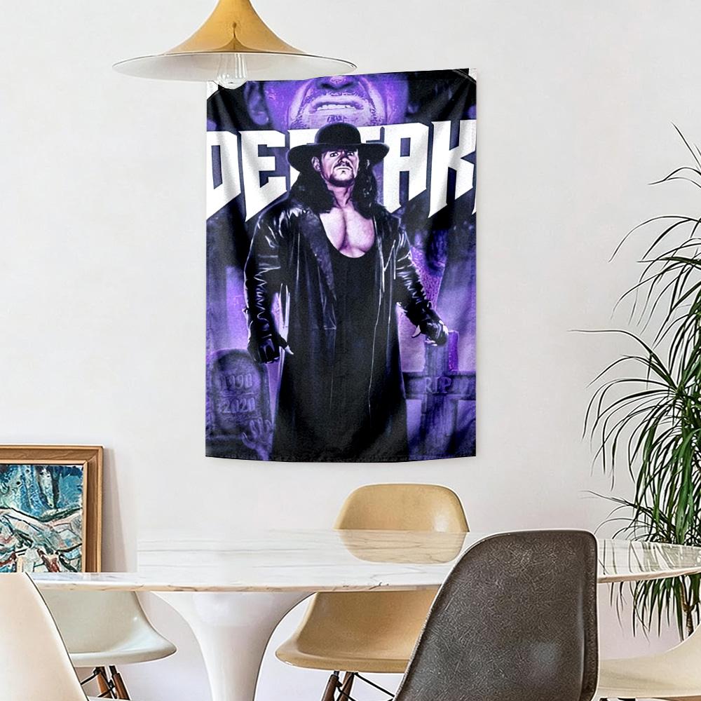 Undertaker4 Wall Decor Tapestry Art For Pet Memorial Birthdaywedding Party Backdrop Family Gift
