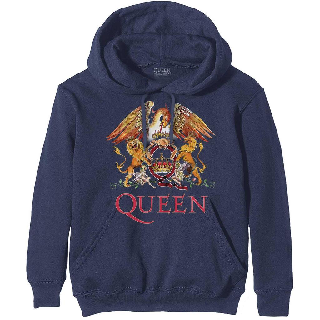 Queen Классическая толстовка с гербом унисекс для взрослых