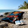 1pc Blaze and the Monster Machines (2) Beach Towel, Beach and Seaside Swimming Pool Equipment, Fashion Pattern, Rectangular, Travel Essentials