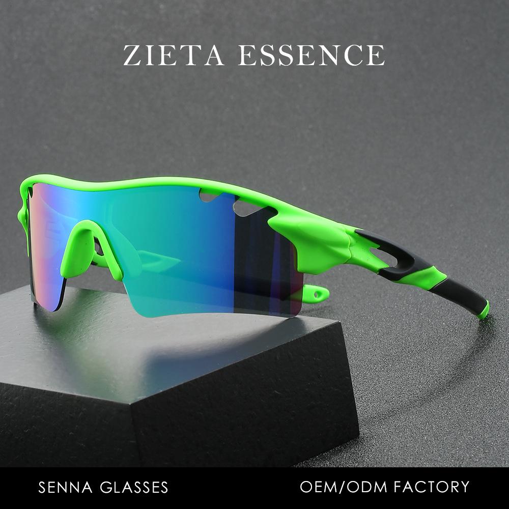 Outdoor Cycling Glasses Special-Shaped Sports Windproof Men'S And Women'S P Sunglasses Half-Frame Sunglasses 0796