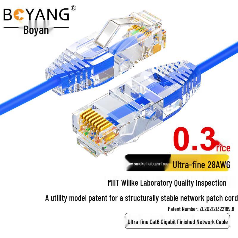 BOYANG Ultra-Thin Ethernet Patch Cable