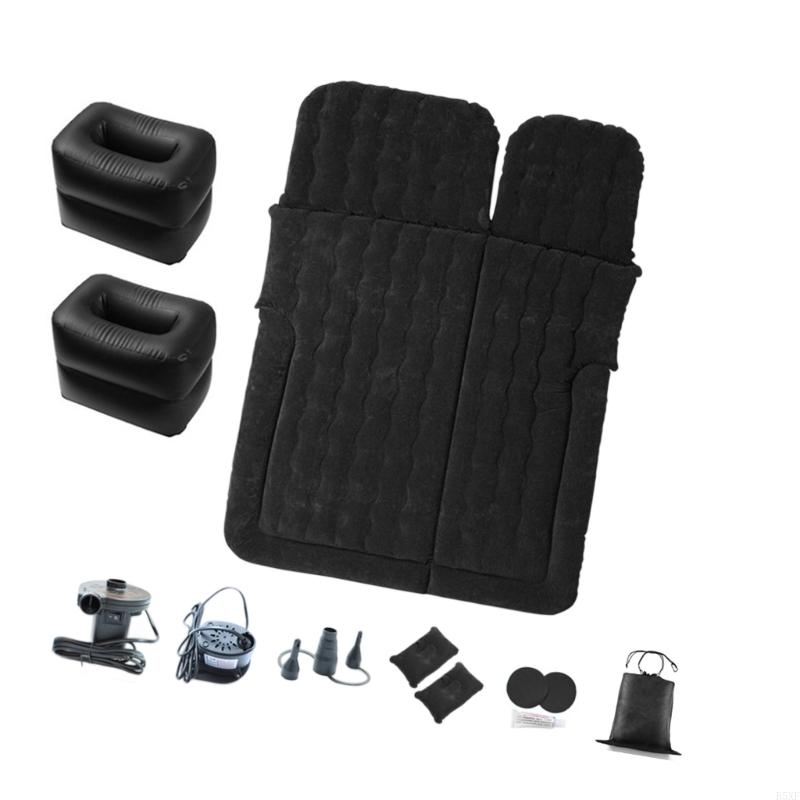 2025 Новая износостойкая складная кровать для кемпинга в автомобиле для внедорожников и грузовиков, двухкамерная конструкция, грузоподъемность 250 кг, водонепроницаемые ПВХ материалы