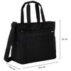 [Anello Grande] Shoulder Bag GU-H2316 SPS Lightweight Water-Repellent Heathered Poly 2-Way Tote Black Free Size