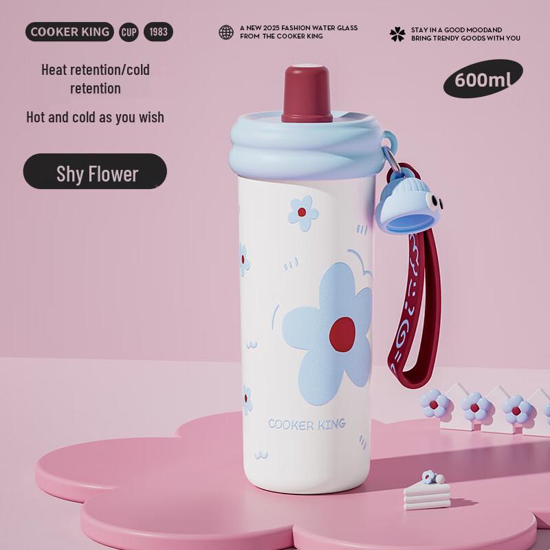 Cooker King Thermal Insulated Bottle with Dual Drinking Spout