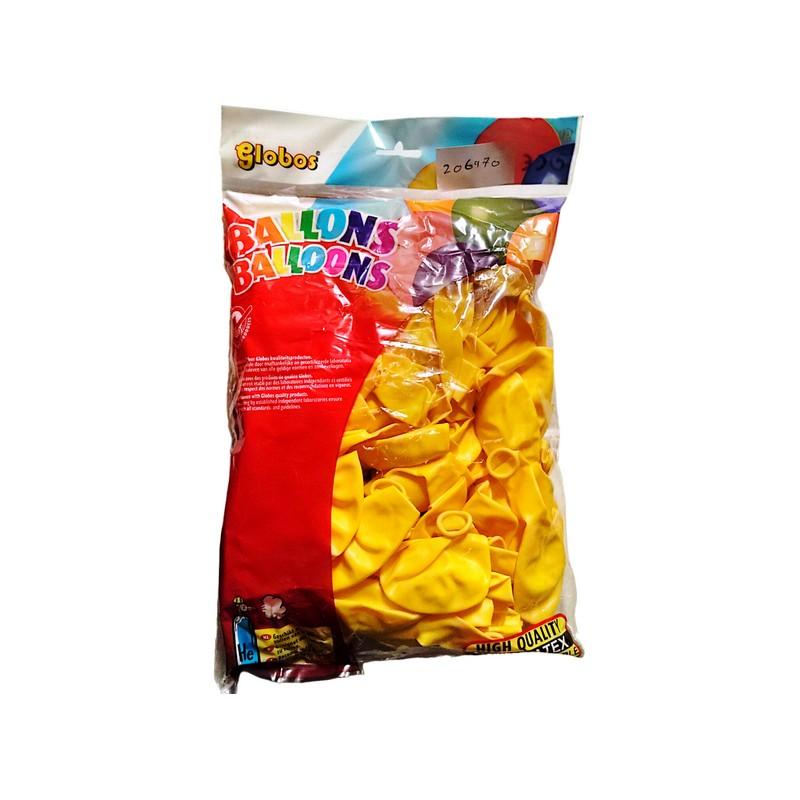 Простые латексные воздушные шары Globos (Упаковка из 100 шт.)