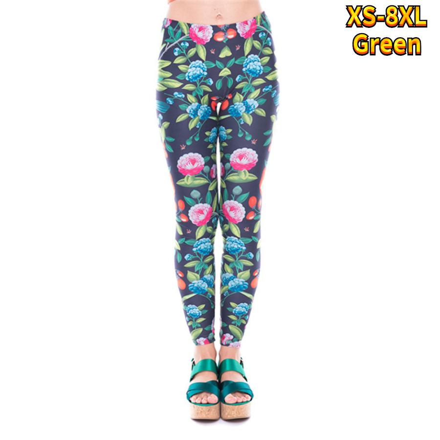 Womens Blue Kitten Prints Stretch Yoga Leggings Fitness Running Gym Sports Active Pants