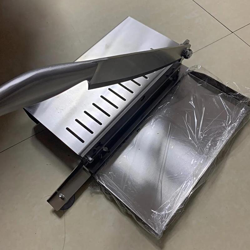 Коммерческий слайсер Машина для резки замороженного мяса, костей, рубки баранины, рубки курицы, утки, рыбы, ребер, кухонный инструмент