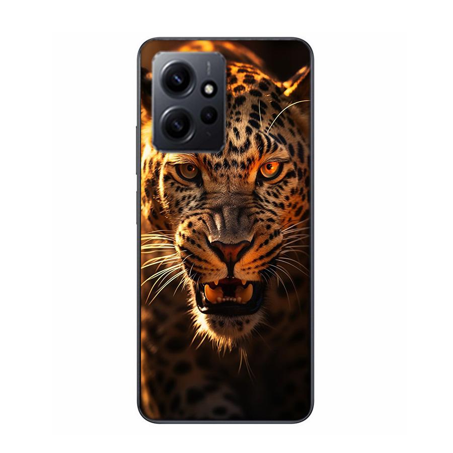 Majestic leopard Phone Case For Redmi 12 13C 12C 15C 9 10 10C Note 13 Pro Plus 14 15 Pro 9T 9C 9A TPU Soft Cover Clear Cell Case
