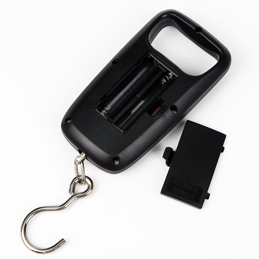 50kg Hanging Digital Pocket Luggage Scale Hook Weight Mini Hanging Scale Portable LCD ABS Hanging Weighting Fishing Hook Balance