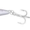Sea Fishing Sinking Lure 60g Stainless Steel Plastic Artificial Simulation Eye Bait Accessory